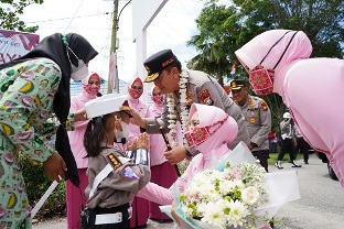 Kapolda Riau Irjen Pol Mohammad Iqbal melaksanakan kunjungan kerja ke Kabupaten Kepulauan Meranti (foto/ist)